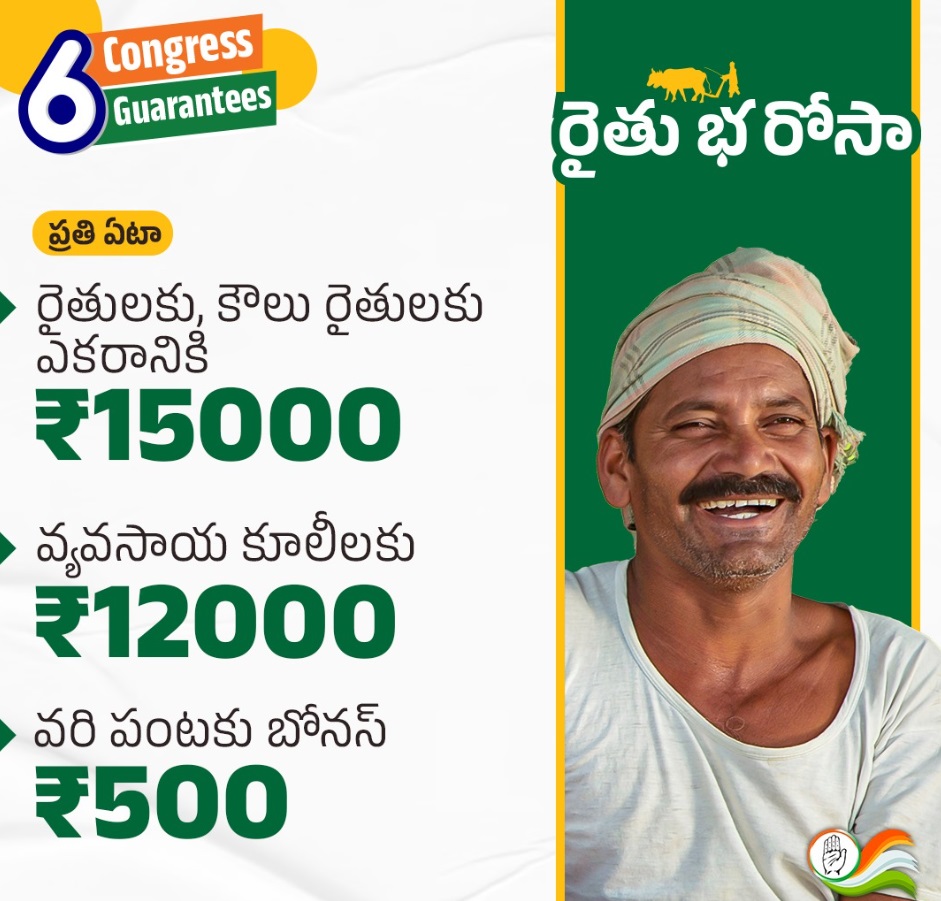 Telangana Rythu Bharosa Scheme Information