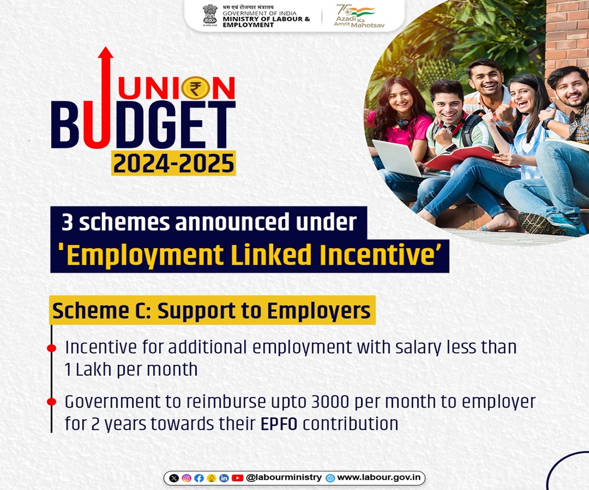 PM Employment Linked Incentive Scheme C: Support to Employers Logo