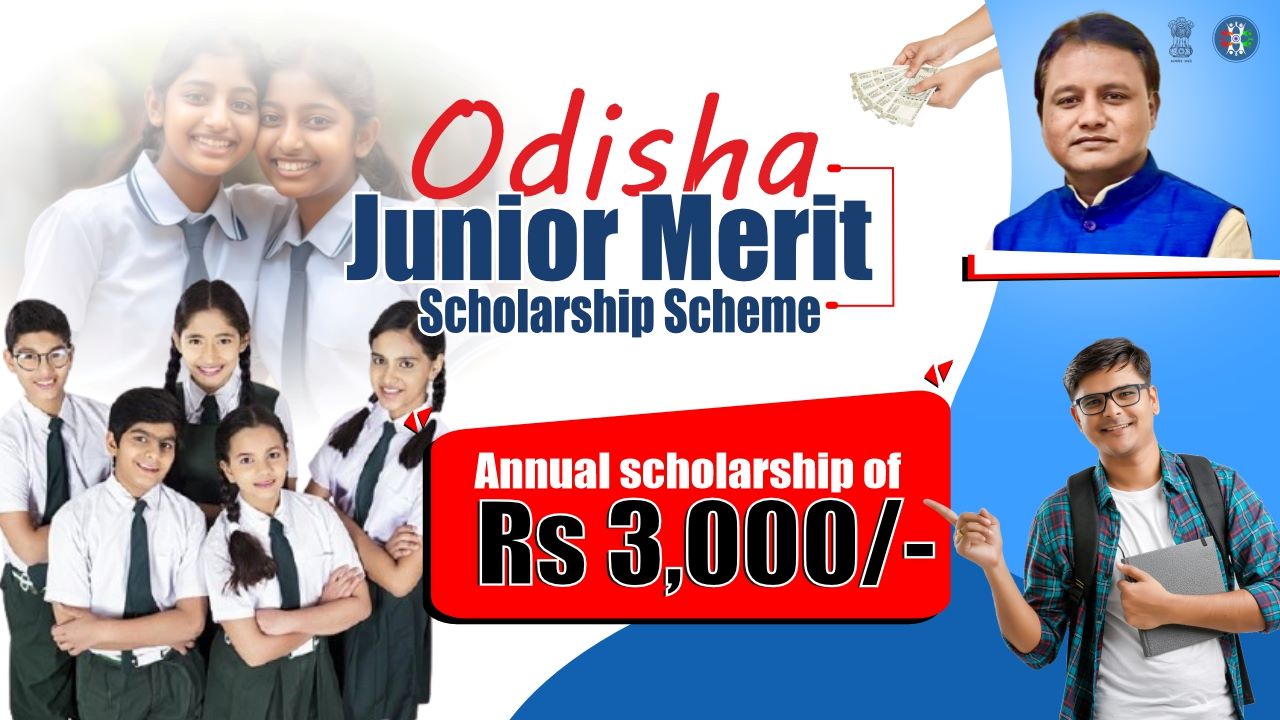 Odisha Junior Merit Scholarship Scheme Logo