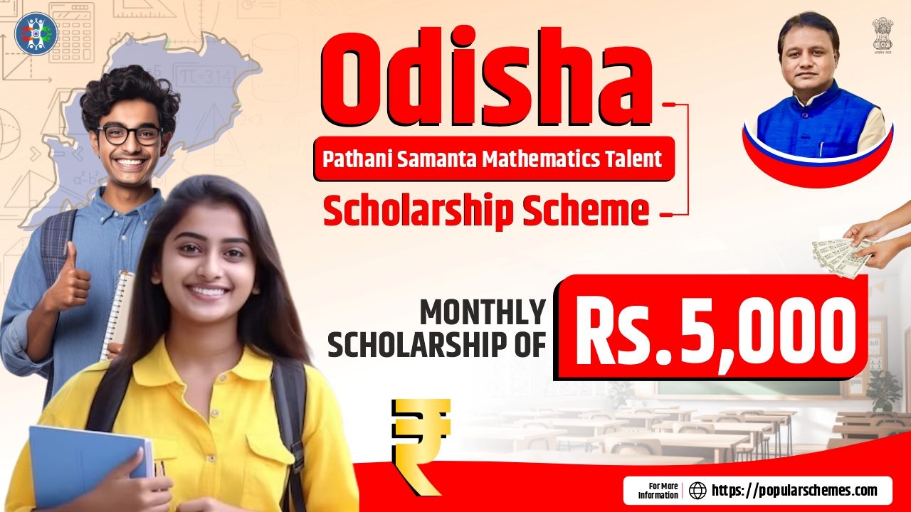 Odisha Pathani Samanta Mathematics Scholarship Scheme Logo