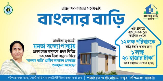 West Bengal Banglar Bari Scheme Logo