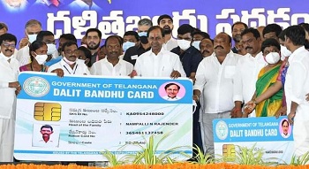 Telangana dalit Bandhu Card.